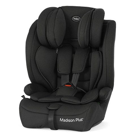 مقعد داعم Madison Plus مع احزمة اسود