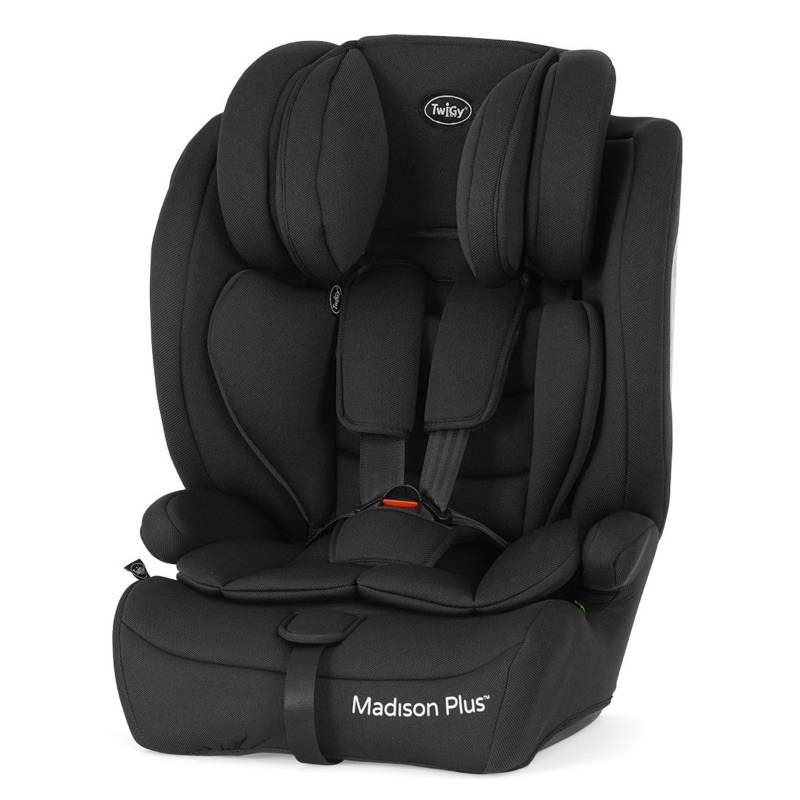 مقعد داعم Madison Plus مع احزمة اسود