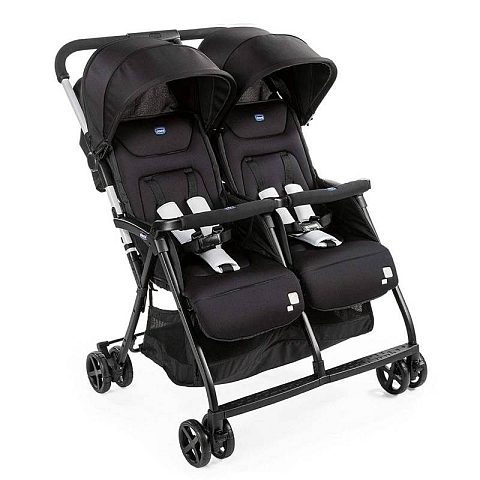 Chicco Ohlala Black عرباية توأم