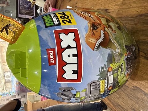 بيضة دينصور مع ليجو max 284 قطعه
