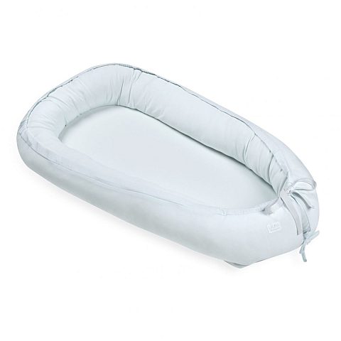 בייבי נסט חלק ג'רזי תכלת Cozy