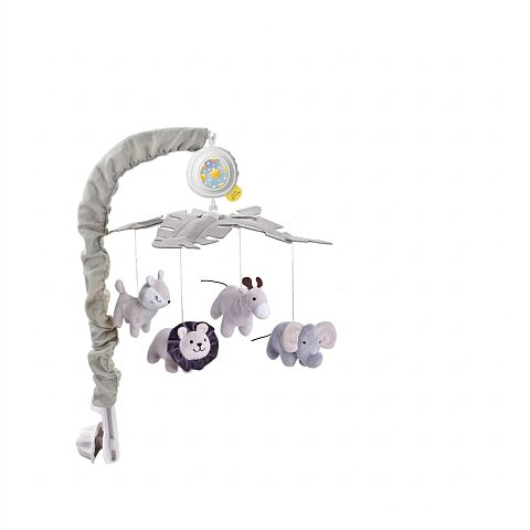 מובייל אלקטרוני עם מקרן חיות אפור דגם CC9695A